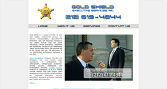 Desktop Screenshot of goldshieldexecutive.com